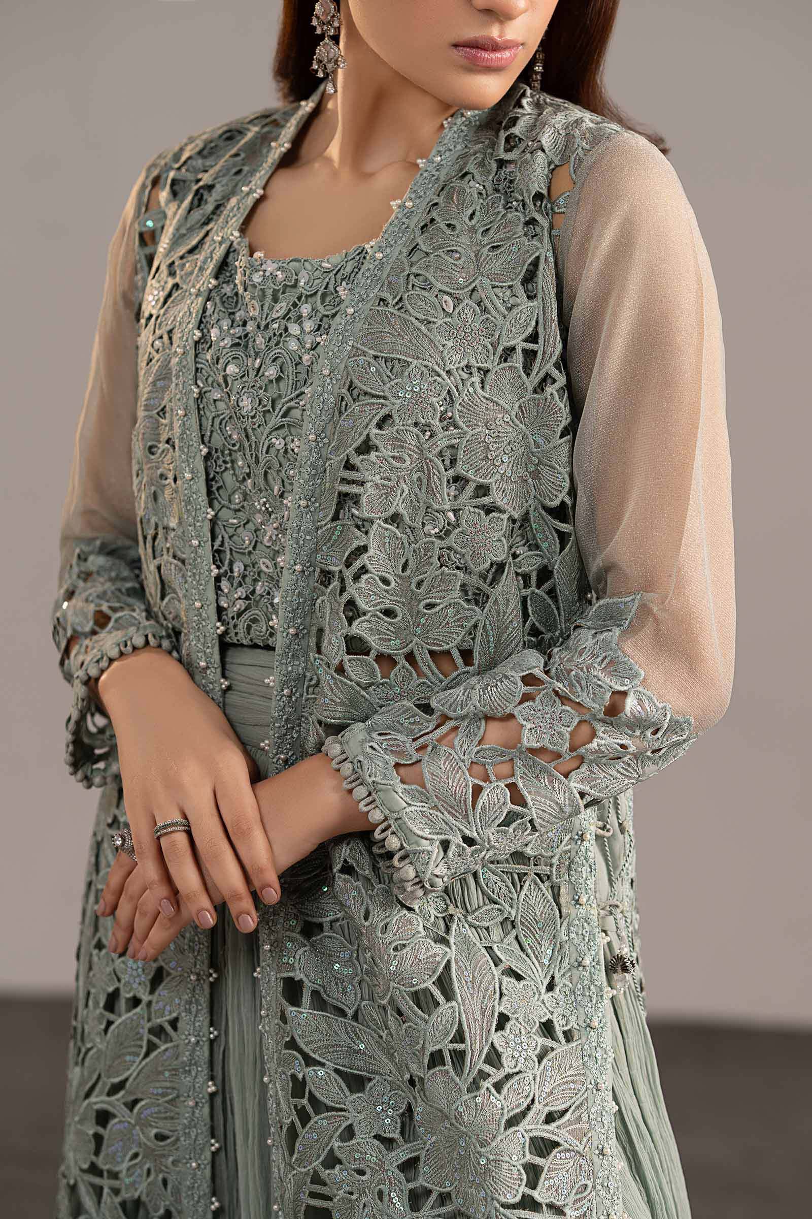 Maria B | Luxury Formals | MGL-EF26-01-Ice Blue