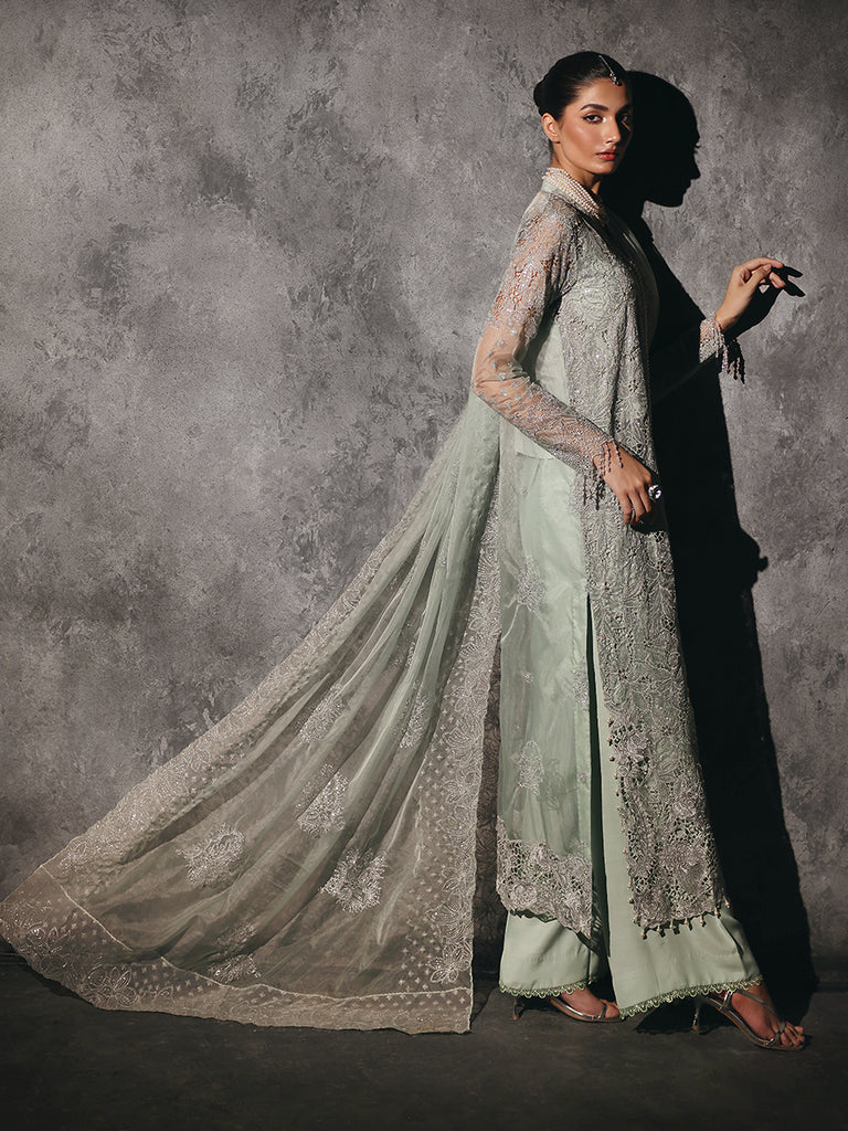 Rajbari | Sage Chiffon Edit | Astoria