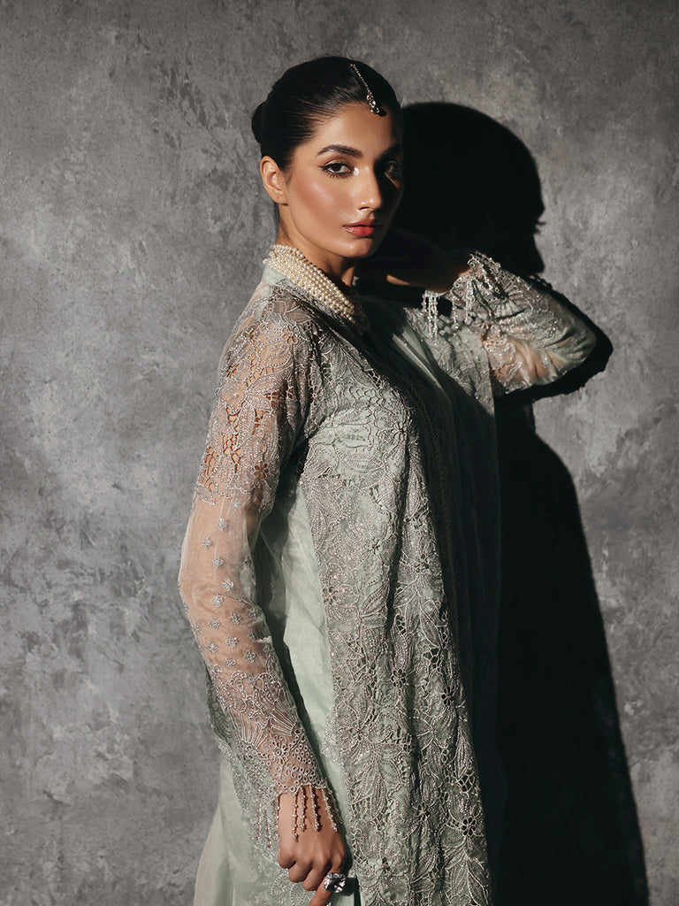 Rajbari | Sage Chiffon Edit | Astoria