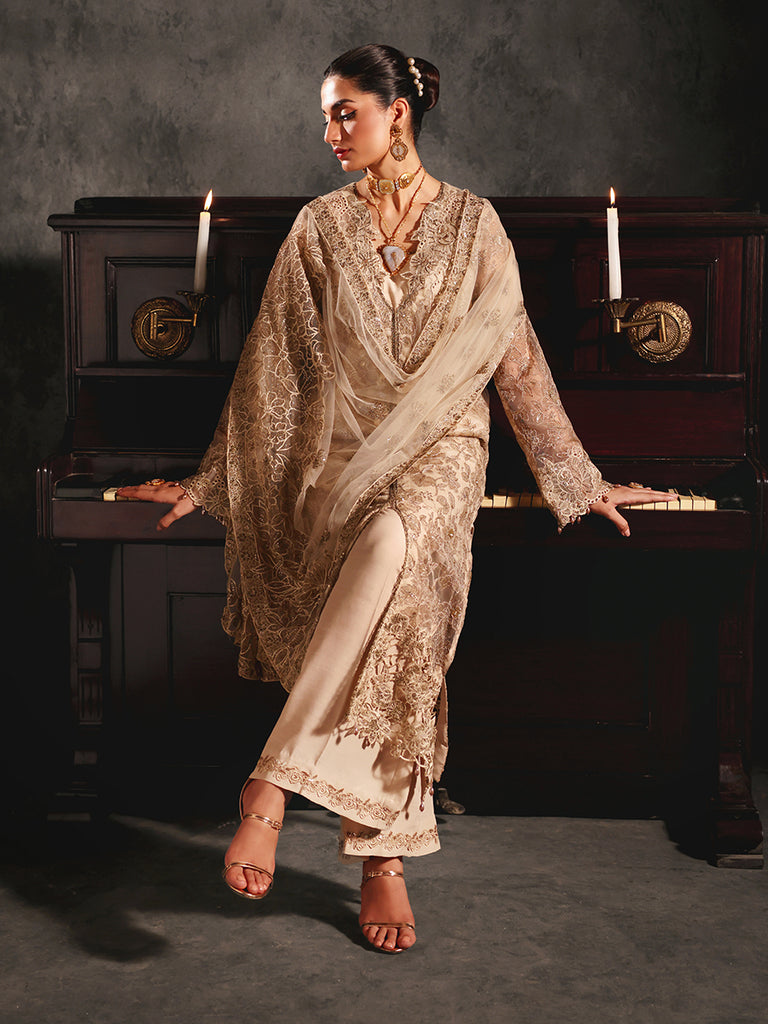 Rajbari | Sage Chiffon Edit | Verve