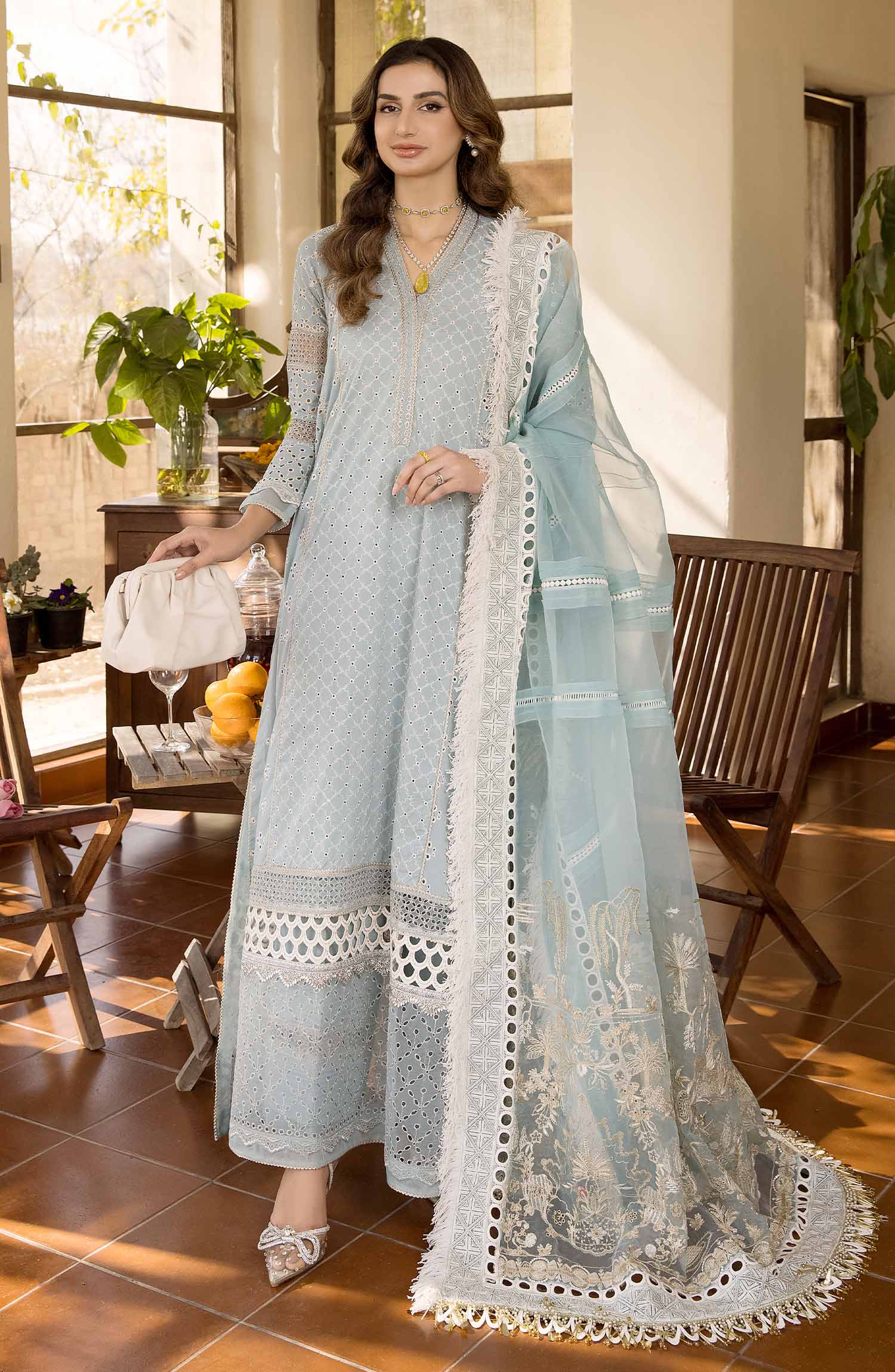 Maryum N Maria | Luxury Collection | MLRD-073 Iced Aqua