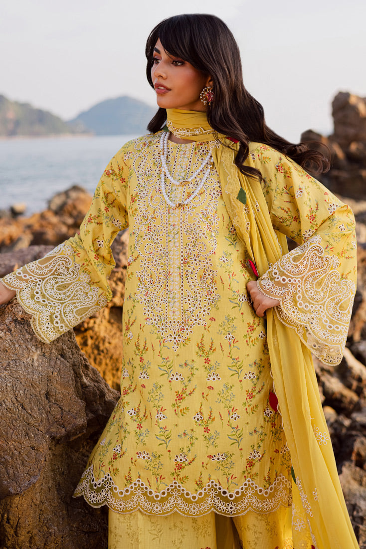 Marjjan | Sahil Lawn | MPL-87 A (Yellow)