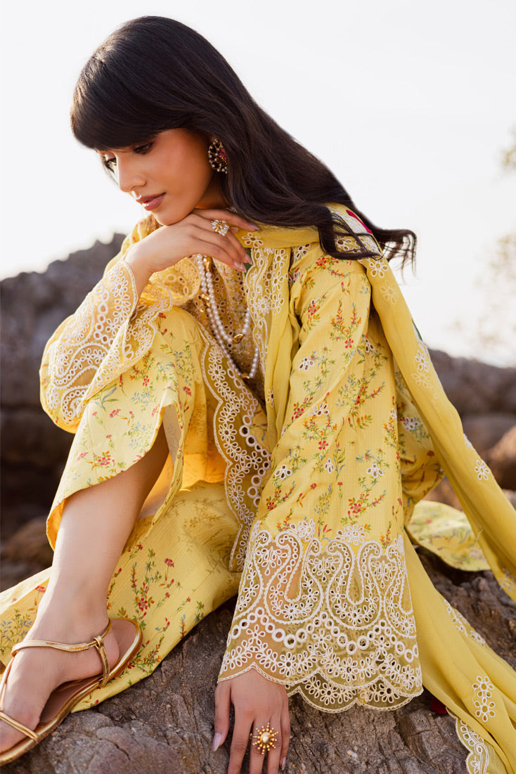 Marjjan | Sahil Lawn | MPL-87 A (Yellow)