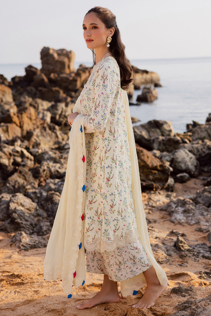 Marjjan | Sahil Lawn | MPL-87 B (Off White)