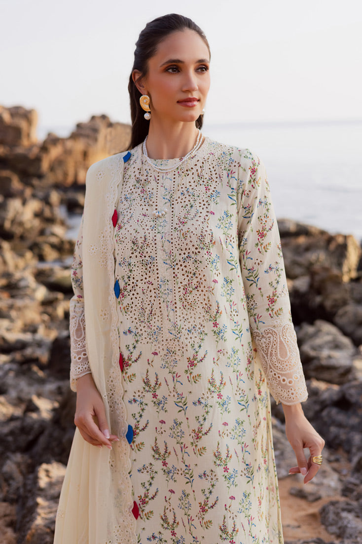 Marjjan | Sahil Lawn | MPL-87 B (Off White)