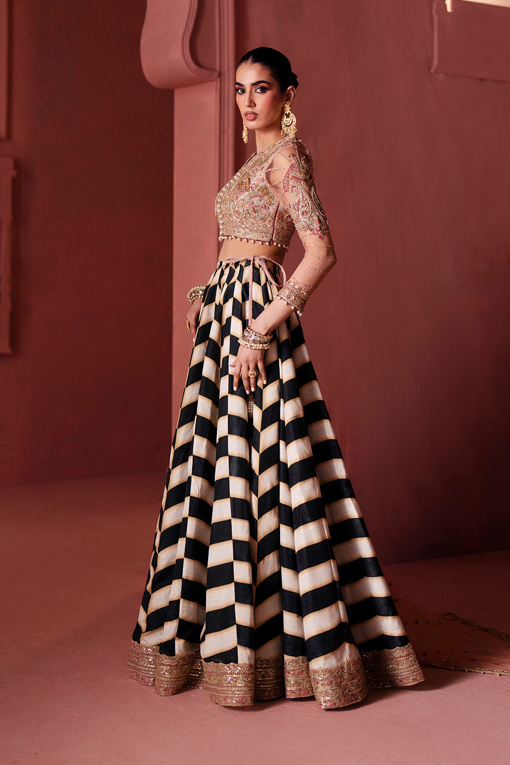 Maryum N Maria | Luxury Silk | QAWALI NIGHT - MSS5902