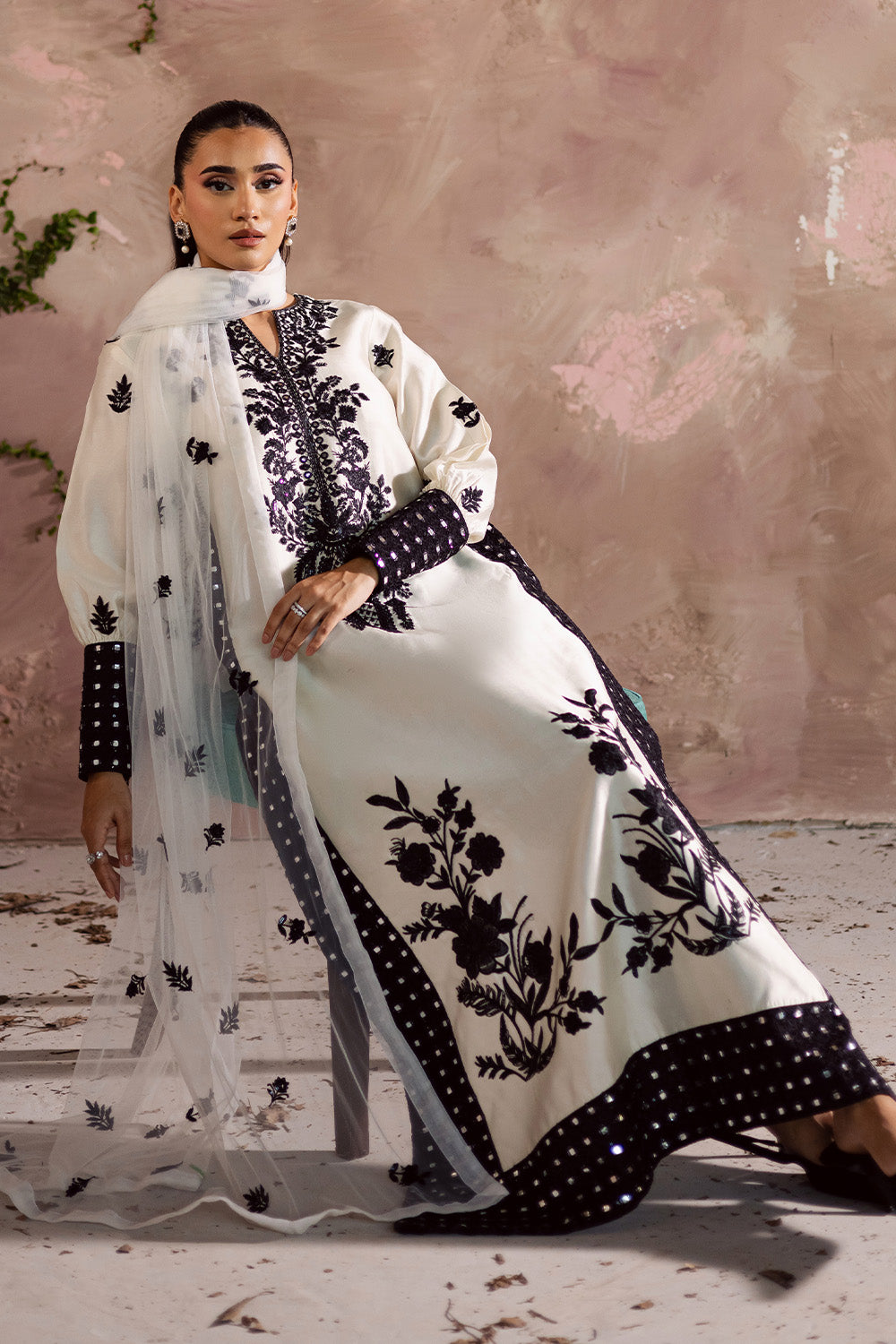 Maryum N Maria | Zarq Festive | SÃPHORAA - MSS5838