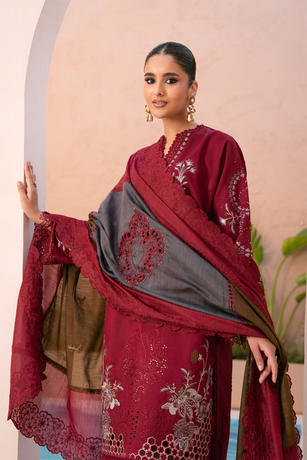 Marjjan | Amani Luxe | MSV-01 B (MAROON)