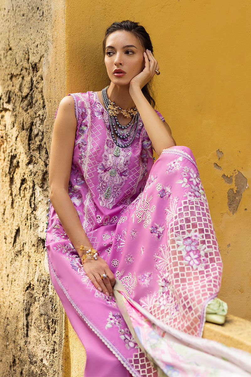 Mushq | Manaram Luxury Lawn 25 | Timeless Wave