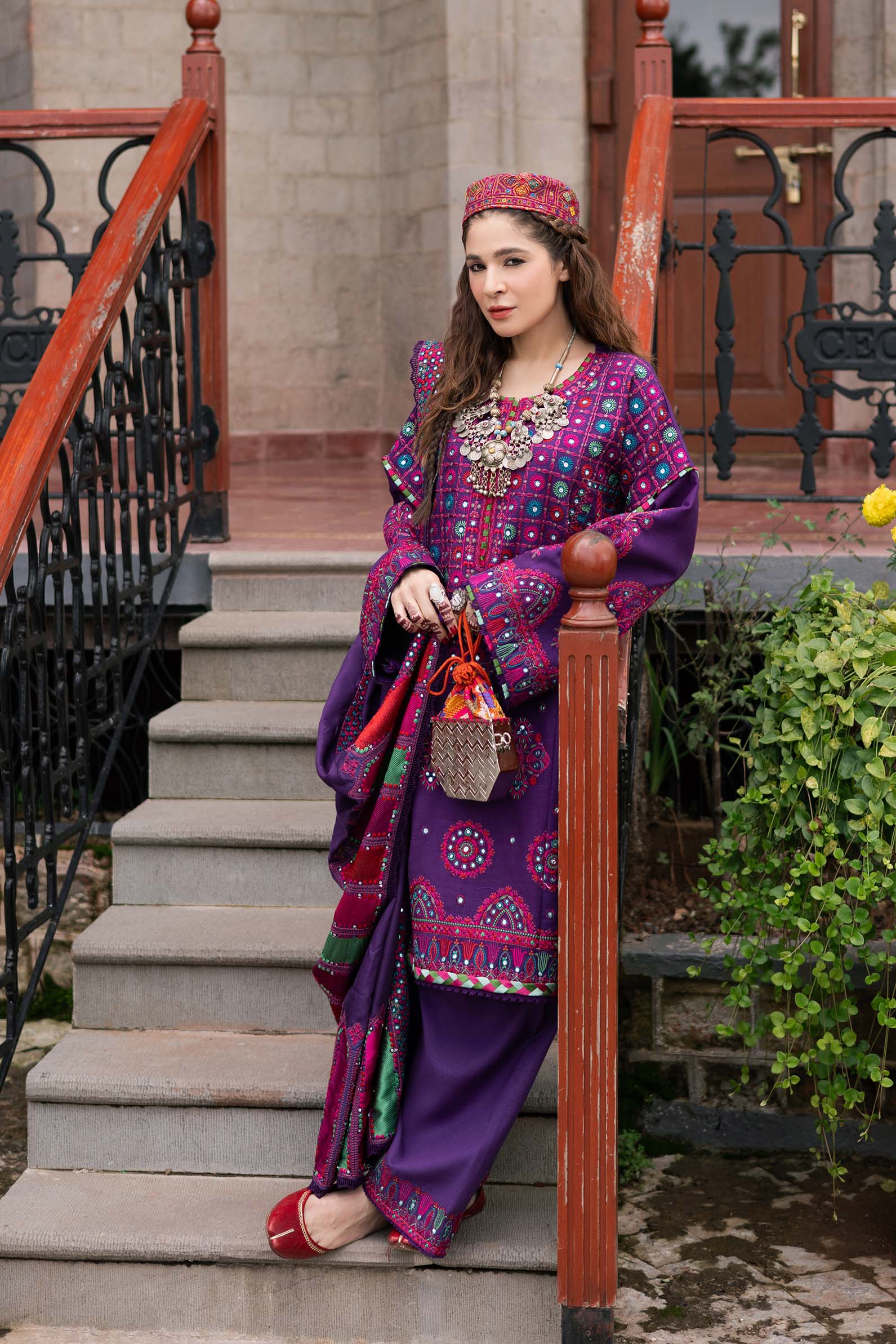 Maryam Hussain | Silk Edit | Plum