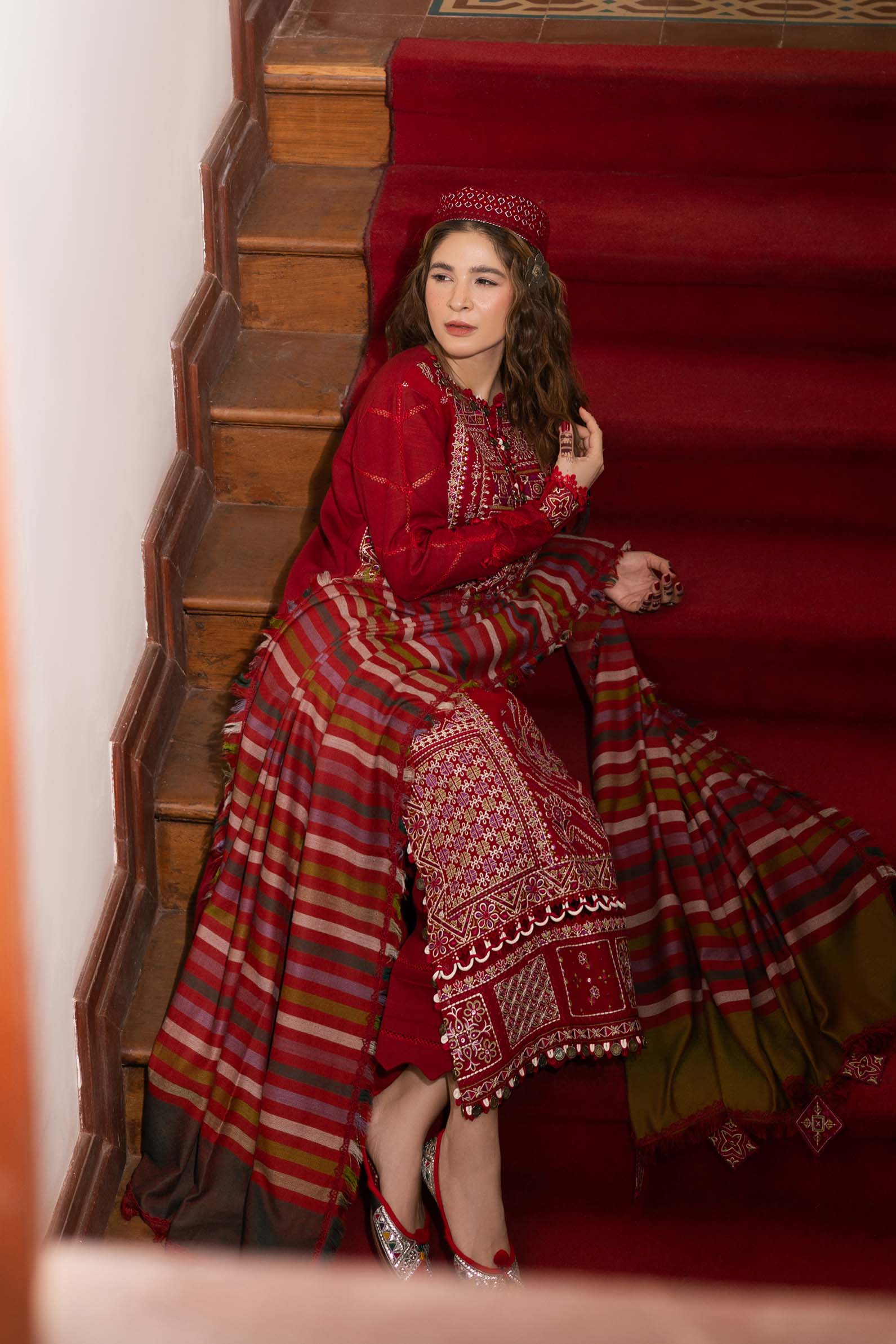 Maryam Hussain | Silk Edit |  Rose