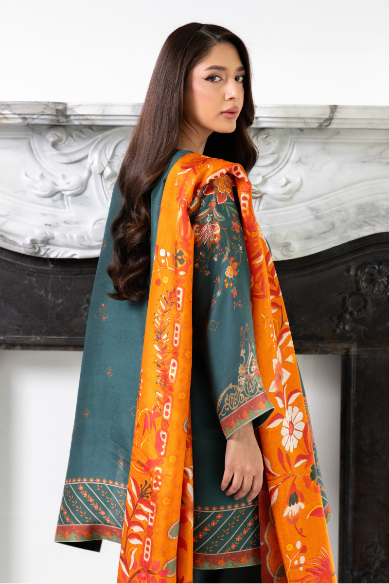 Mina Hasan | Signature Pret | Teal Green