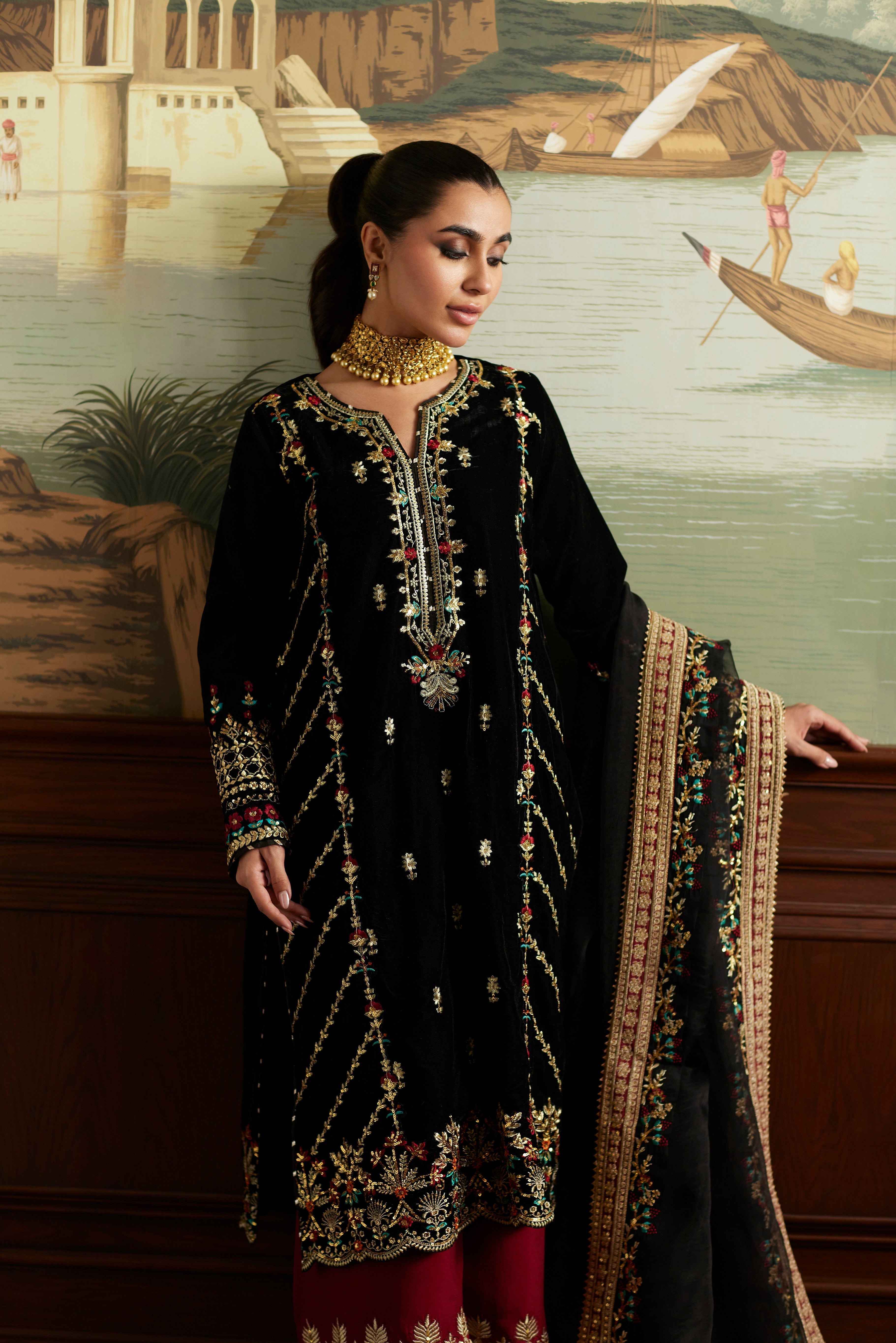 Mina Hassan | Velvet Luxe | Jahan