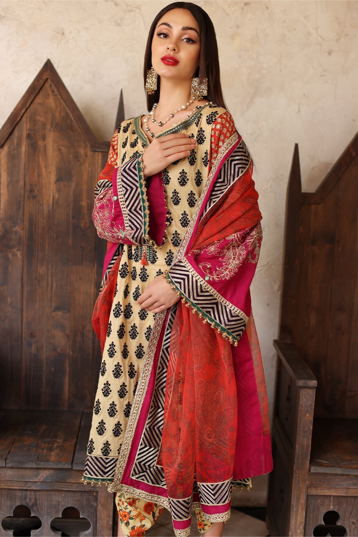 Mina Kashif | Festive Lawn | Amani