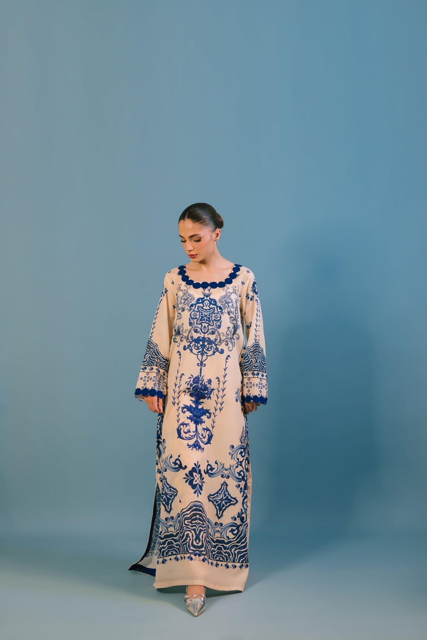 Sammy K | Lawn Pret 25 |Blue Bell
