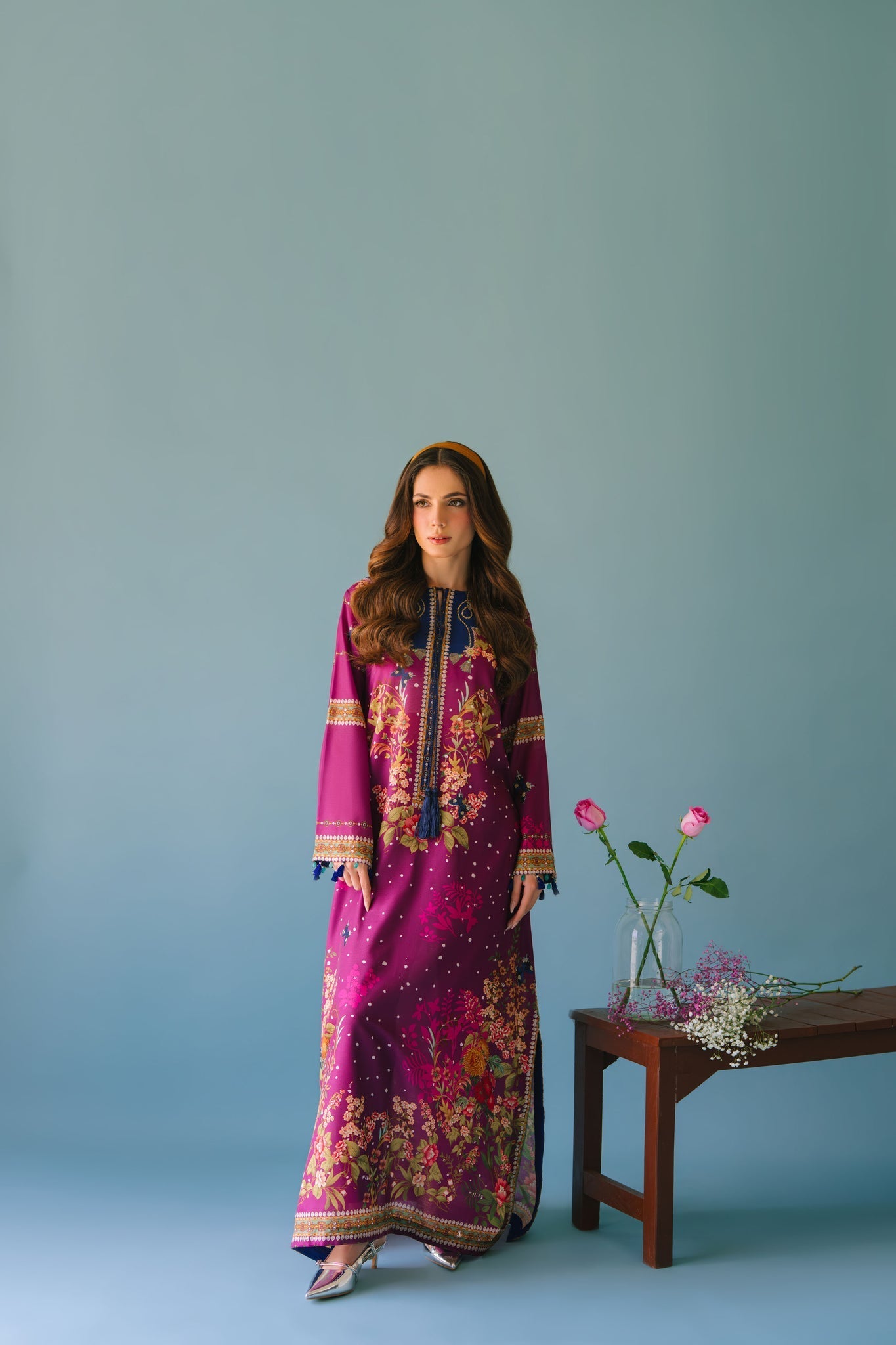 Sammy K | Lawn Pret 25 | Evening Rose