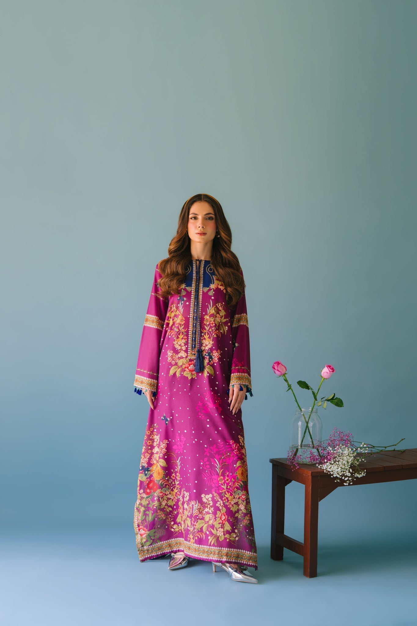 Sammy K | Lawn Pret 25 | Evening Rose