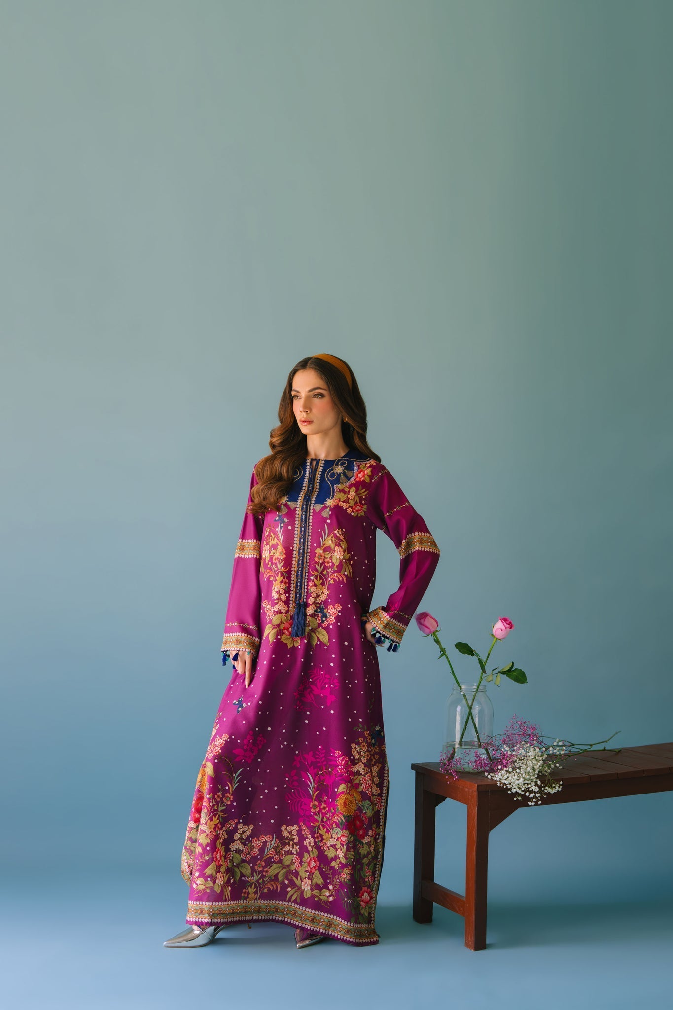 Sammy K | Lawn Pret 25 | Evening Rose