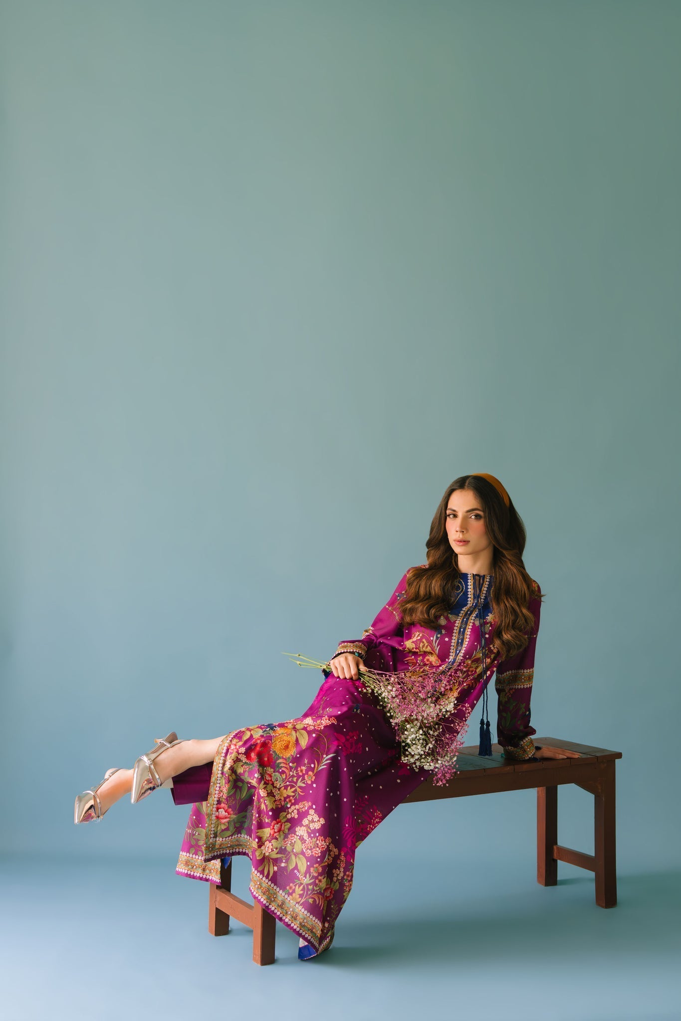 Sammy K | Lawn Pret 25 | Evening Rose