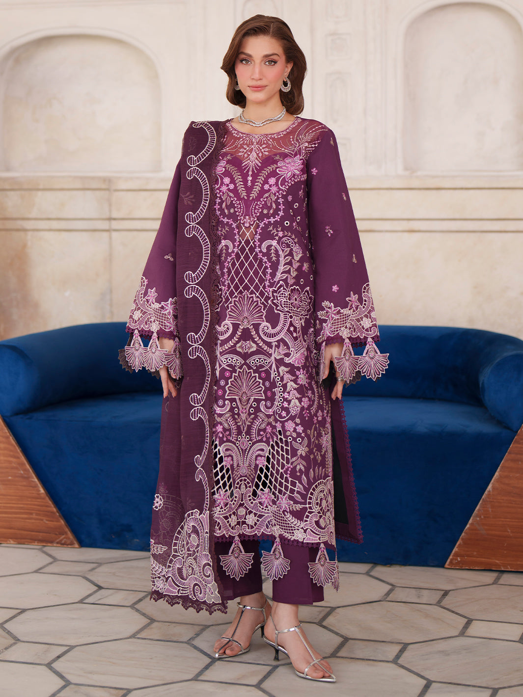 Mahnur | Nilofer Luxury Lawn 26 | NL-10