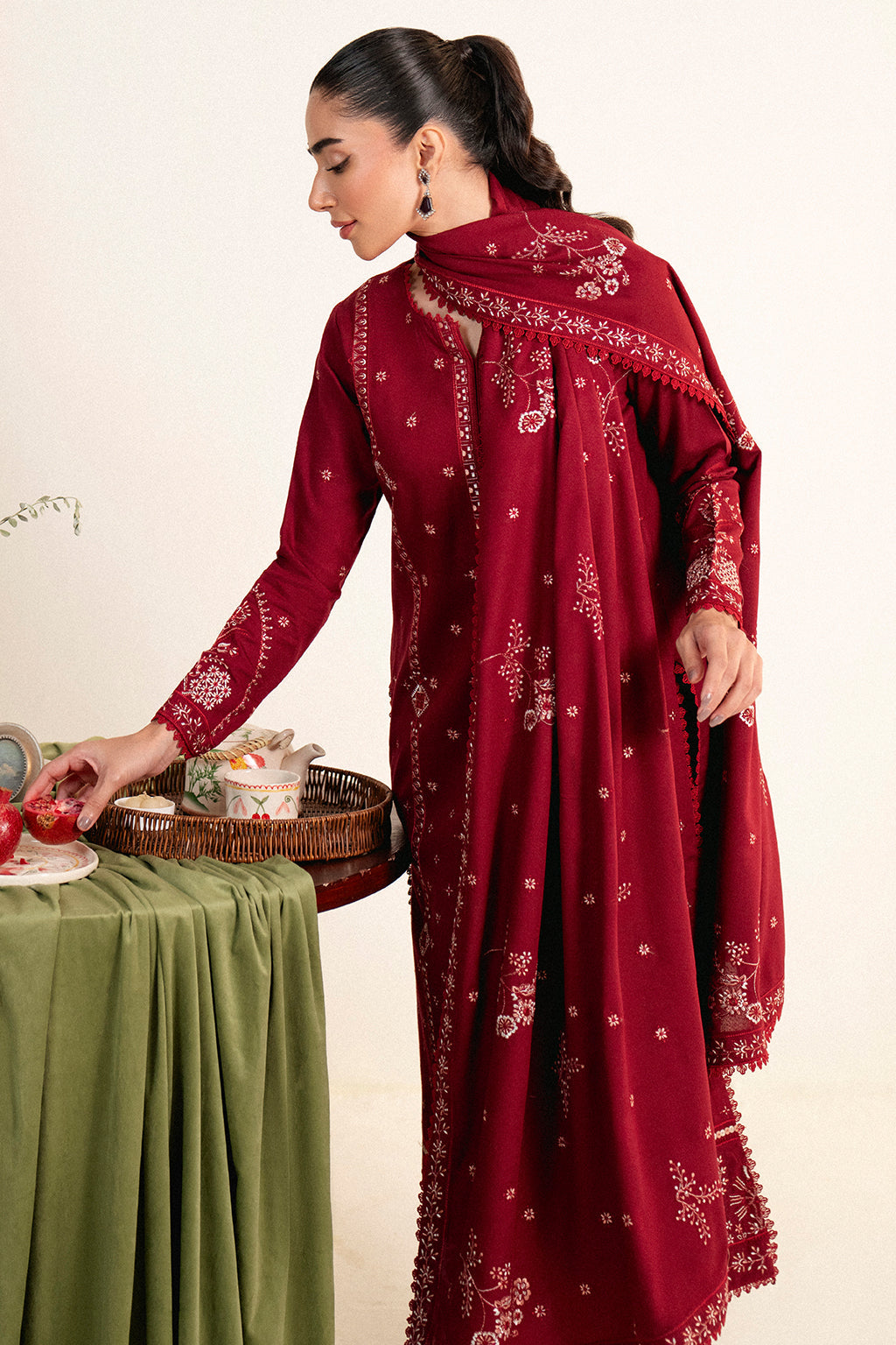 Neeshay | Fall Pret 24 | Crimson