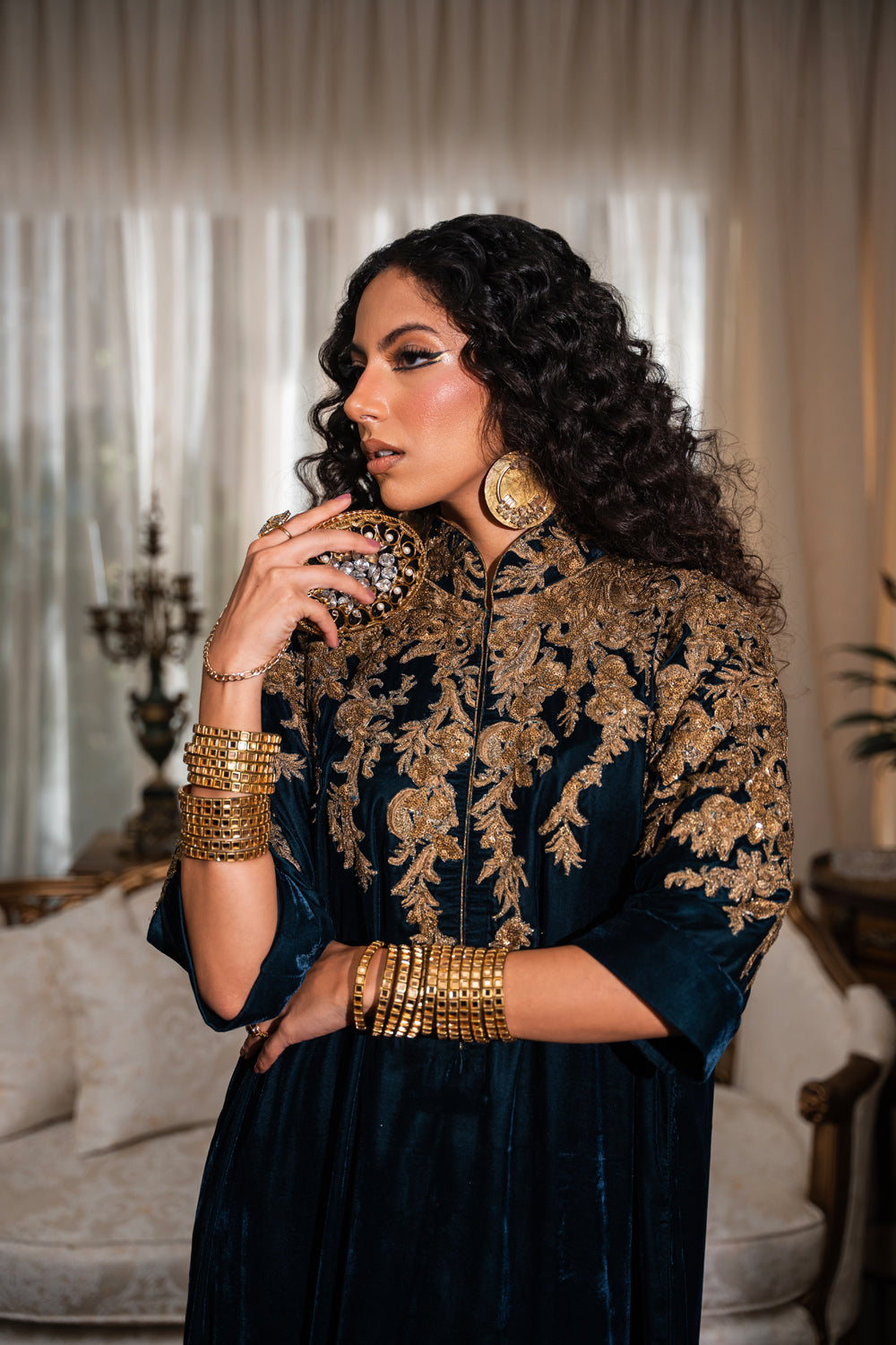 Nilofer Shahid | Aatish the Fire Within | Afsana (1pc) â Aatish The Fire within