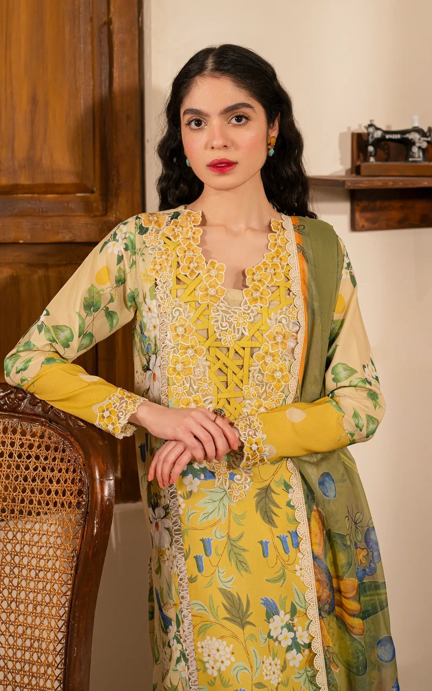 Asifa and Nabeel | Meraki Vintage 25 | Nimbu Pani (MVL25-04)