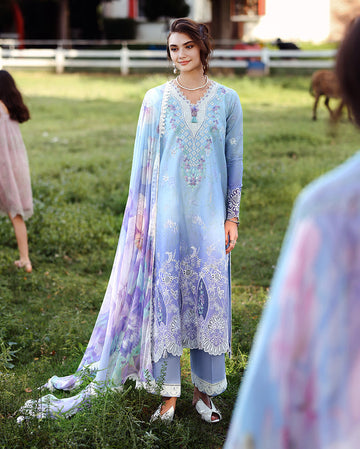 Mushq | Solace Ombre Chikankari | Ombre Whisper