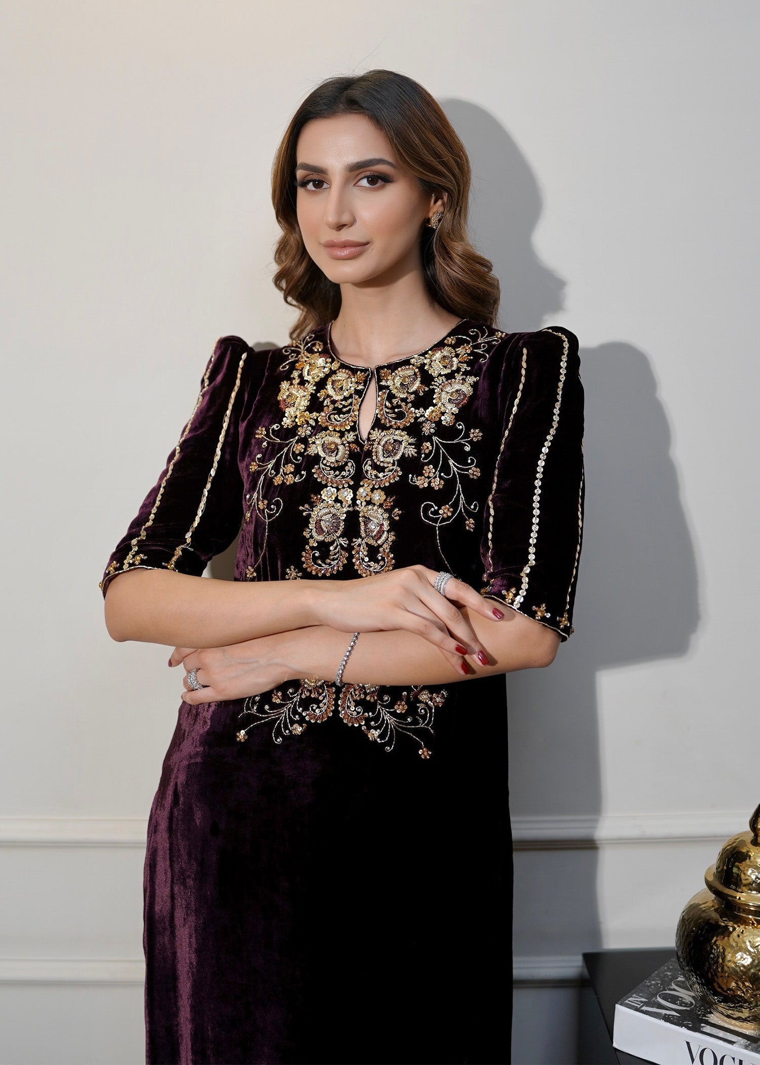 Mahum Asad | Voila Velvets | Jade