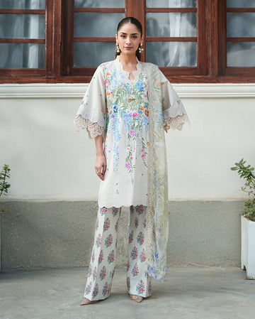 Roheenaz | Whispered Florals | Pale Peony