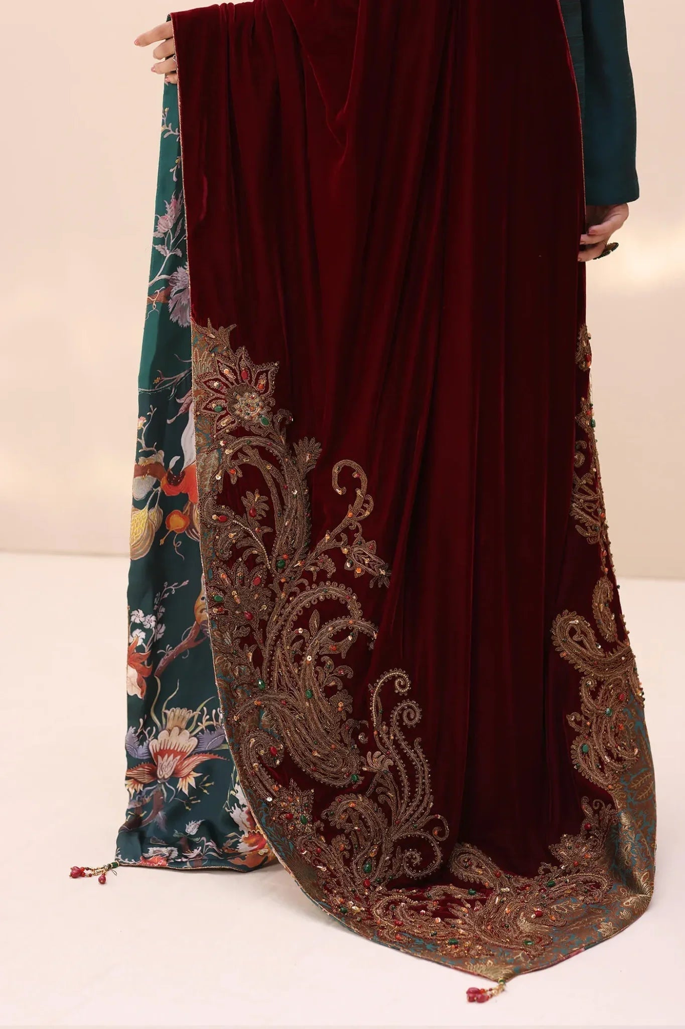 Musferah Saad | Ethereal Embrace | Blooms of Paradise