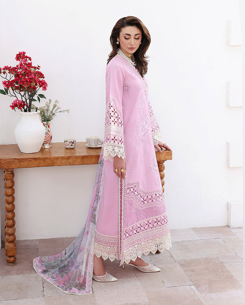 Roheenaz | Floral Reverie Luxury Lawn | Pastel Dream