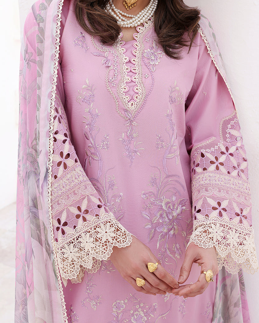 Roheenaz | Floral Reverie Luxury Lawn | Pastel Dream
