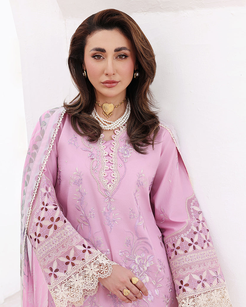 Roheenaz | Floral Reverie Luxury Lawn | Pastel Dream