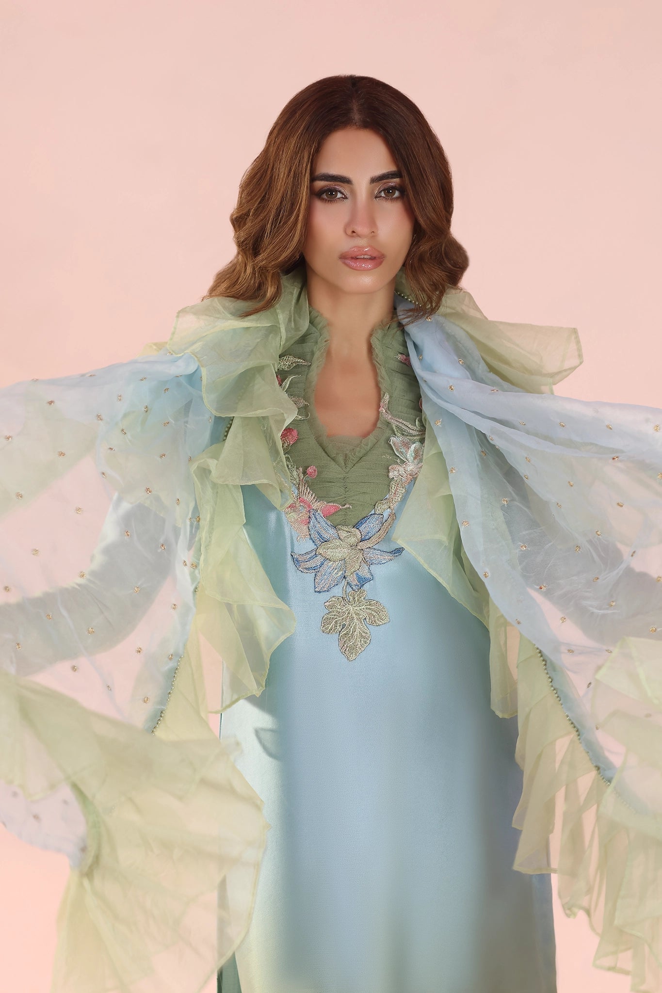 Musferah Saad | Eterna Formals | Pastel Mirage