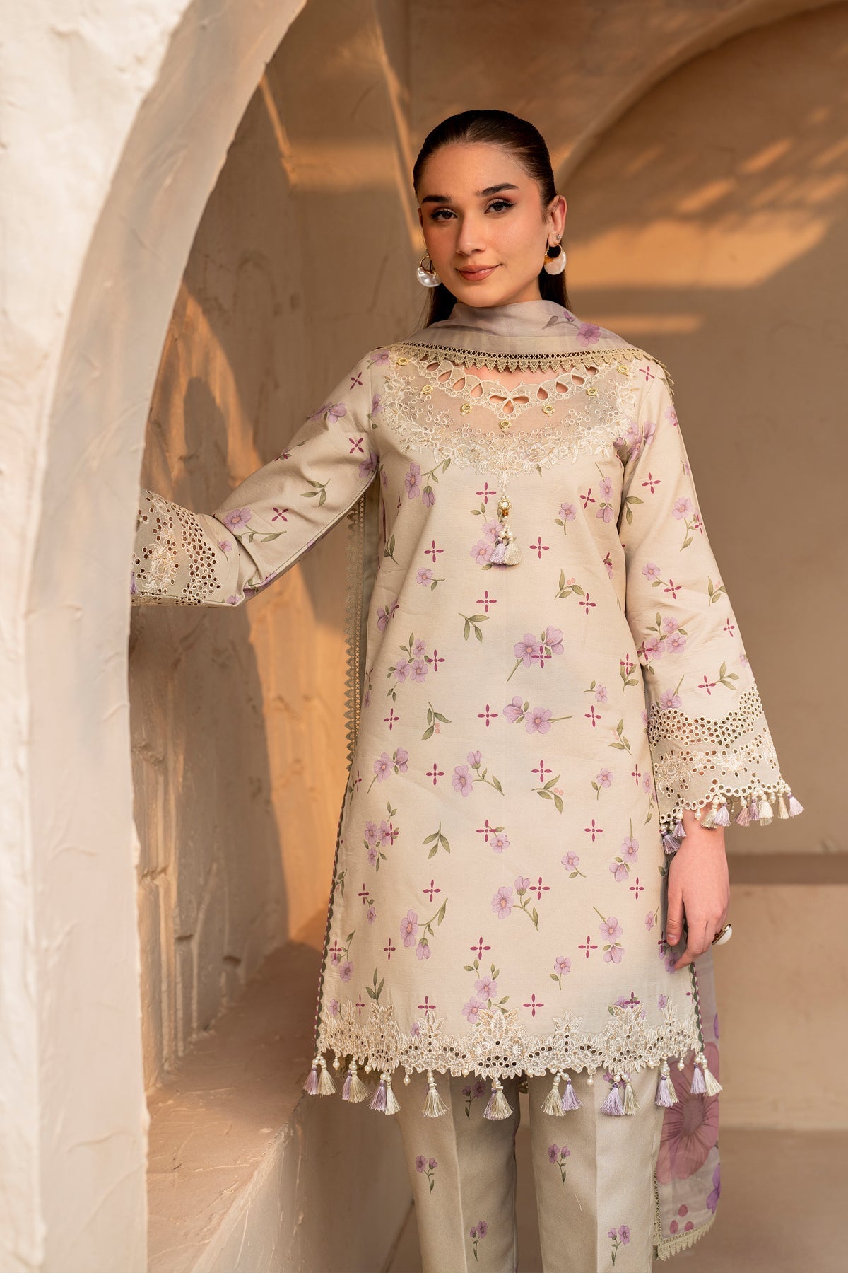 Alizeh | Levana Lawn | Pesto