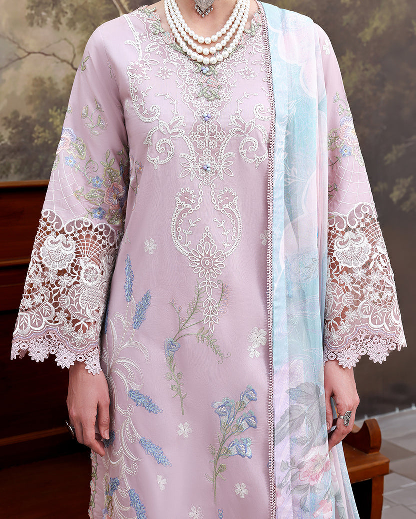 Roheenaz | Floral Reverie Luxury Lawn | Petal Bloom