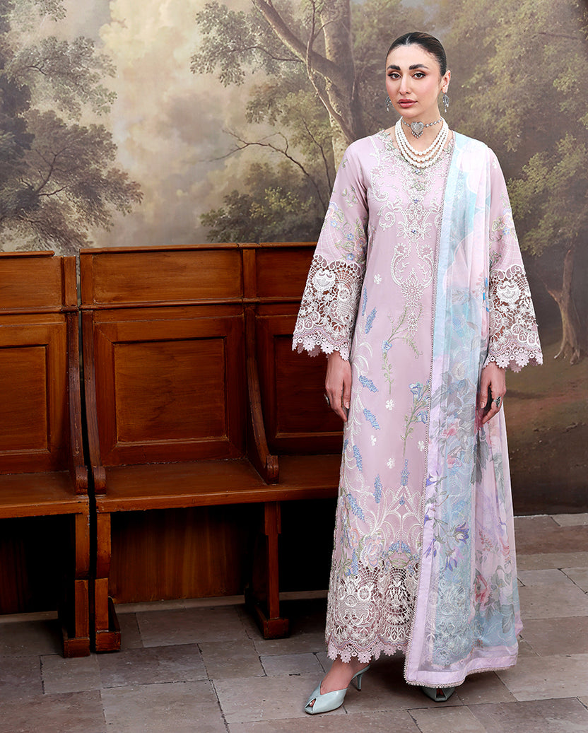 Roheenaz | Floral Reverie Luxury Lawn | Petal Bloom
