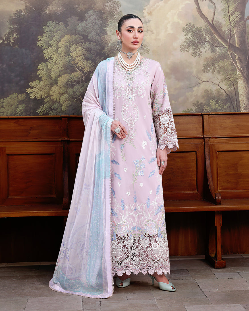 Roheenaz | Floral Reverie Luxury Lawn | Petal Bloom