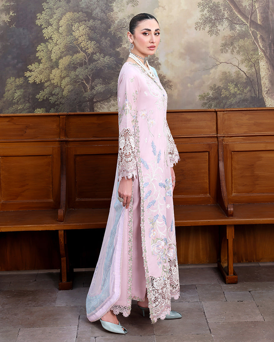 Roheenaz | Floral Reverie Luxury Lawn | Petal Bloom