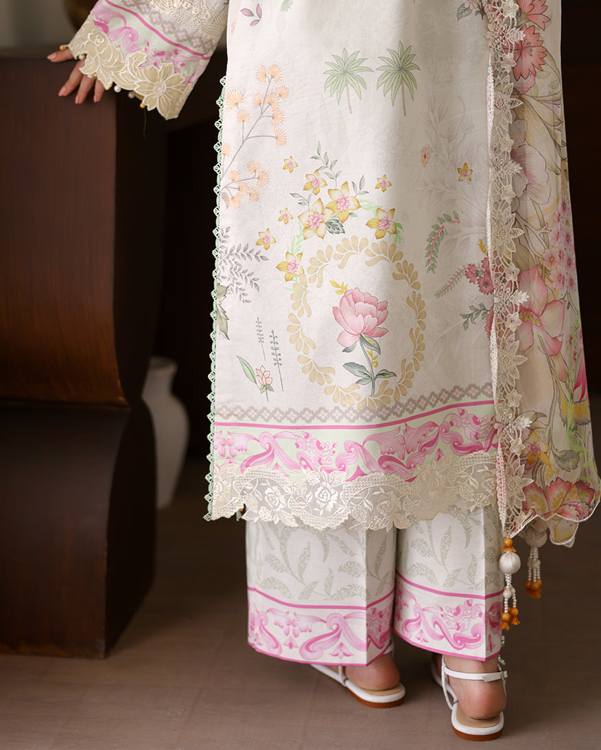 Roheenaz | Sunlit Tales Printed Embroidered Edit | Petalbeam