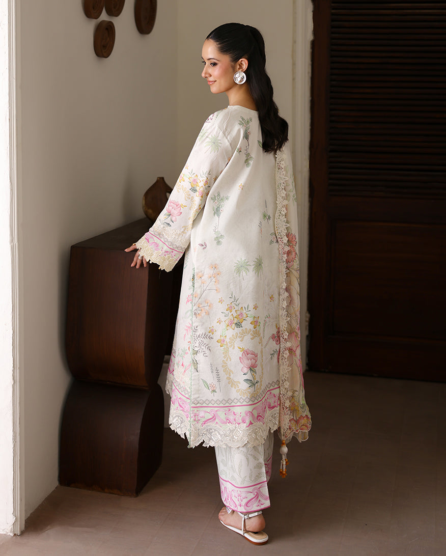 Roheenaz | Sunlit Tales Printed Embroidered Edit | Petalbeam