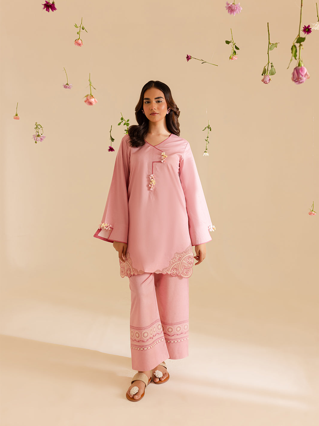 Mahnur | Petal Whispers Lawn Pret | Primrose