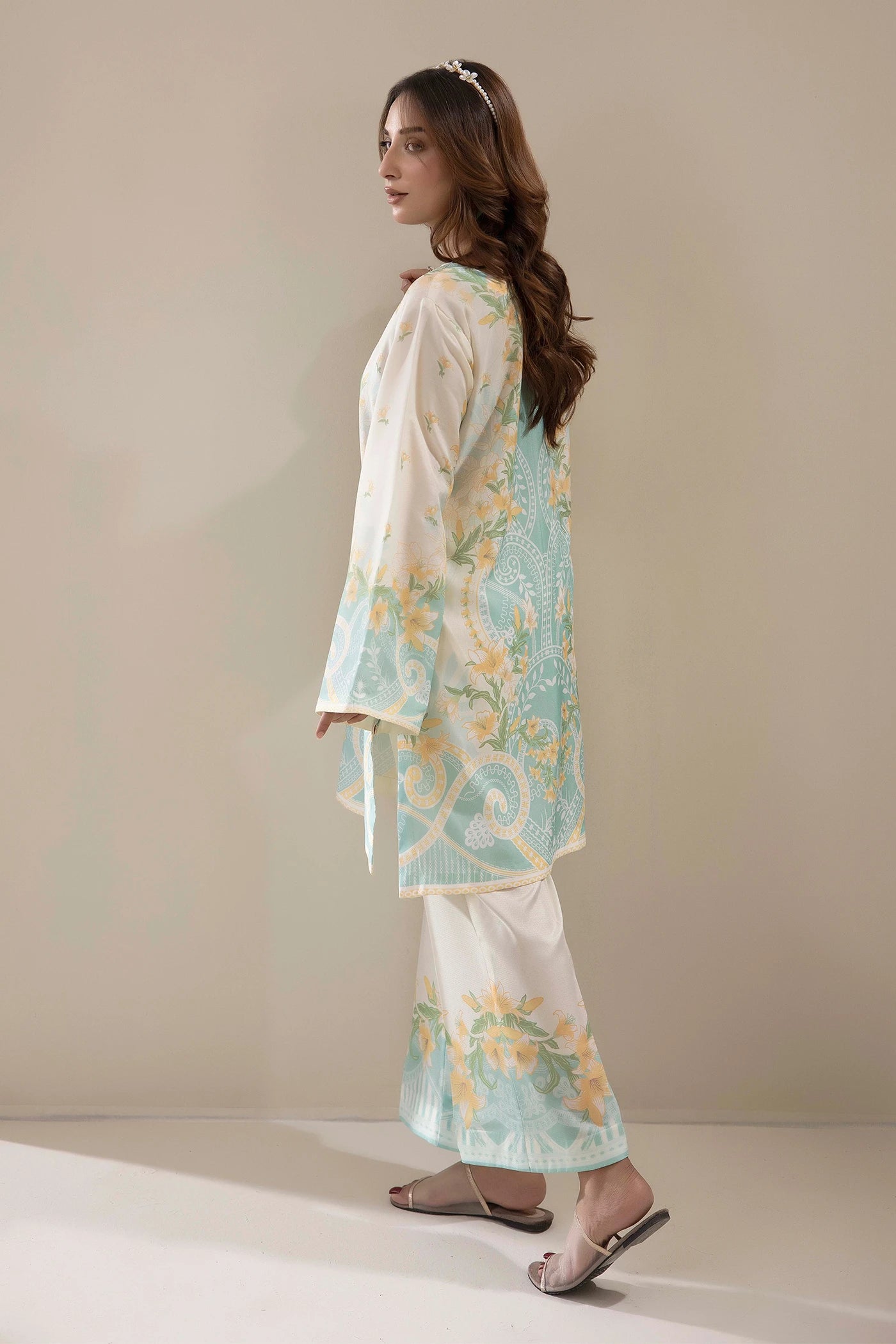 Adans Libas | Embrodiered Co Ord Sets | 4201
