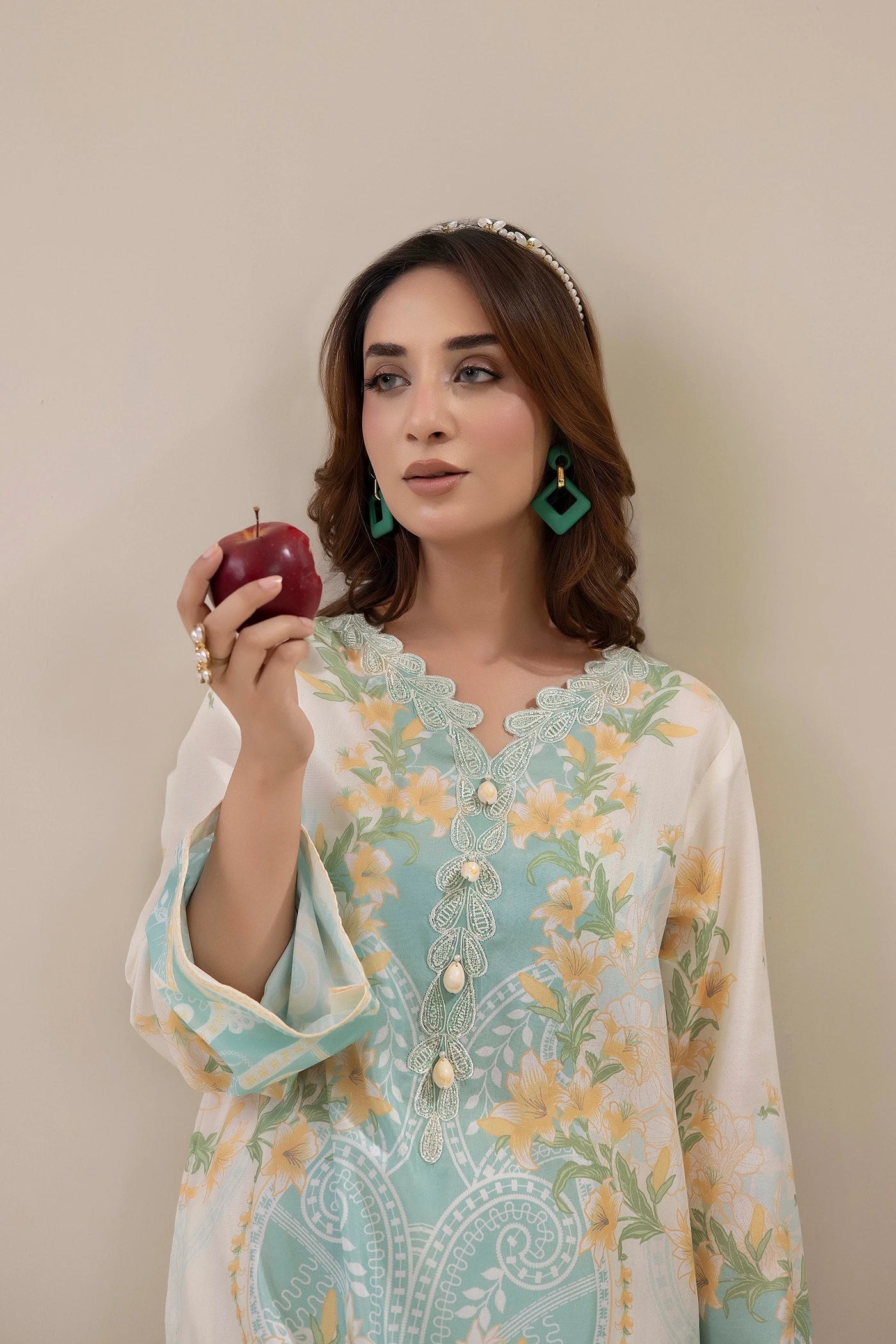 Adans Libas | Embrodiered Co Ord Sets | 4201