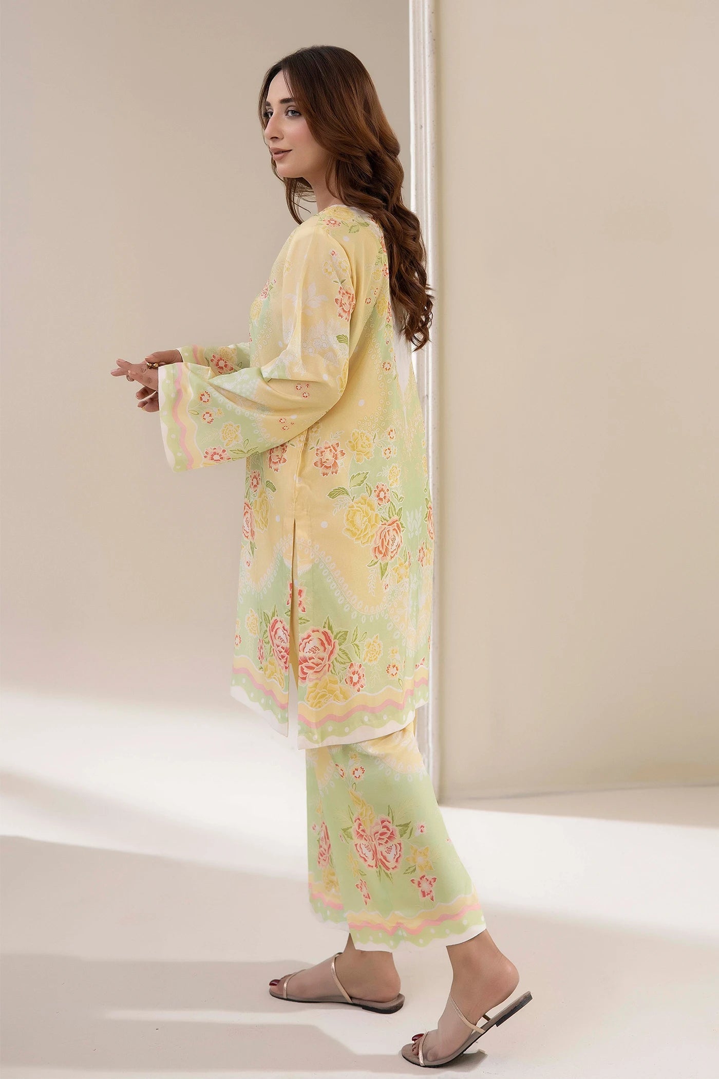 Adans Libas | Embrodiered Co Ord Sets | 4203