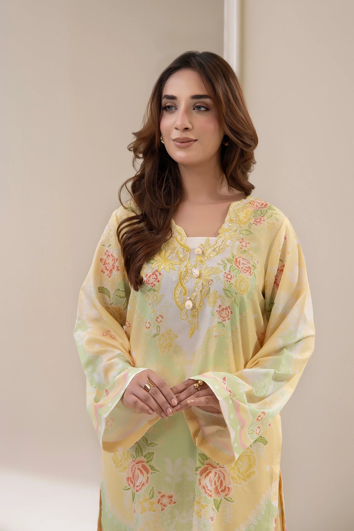 Adans Libas | Embrodiered Co Ord Sets | 4203