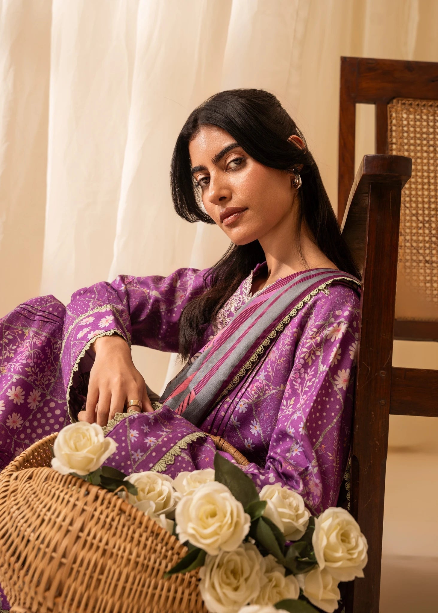 Aabyaan | Izabel Prints Linen Edit 24 | SABRINA (AZ-02)