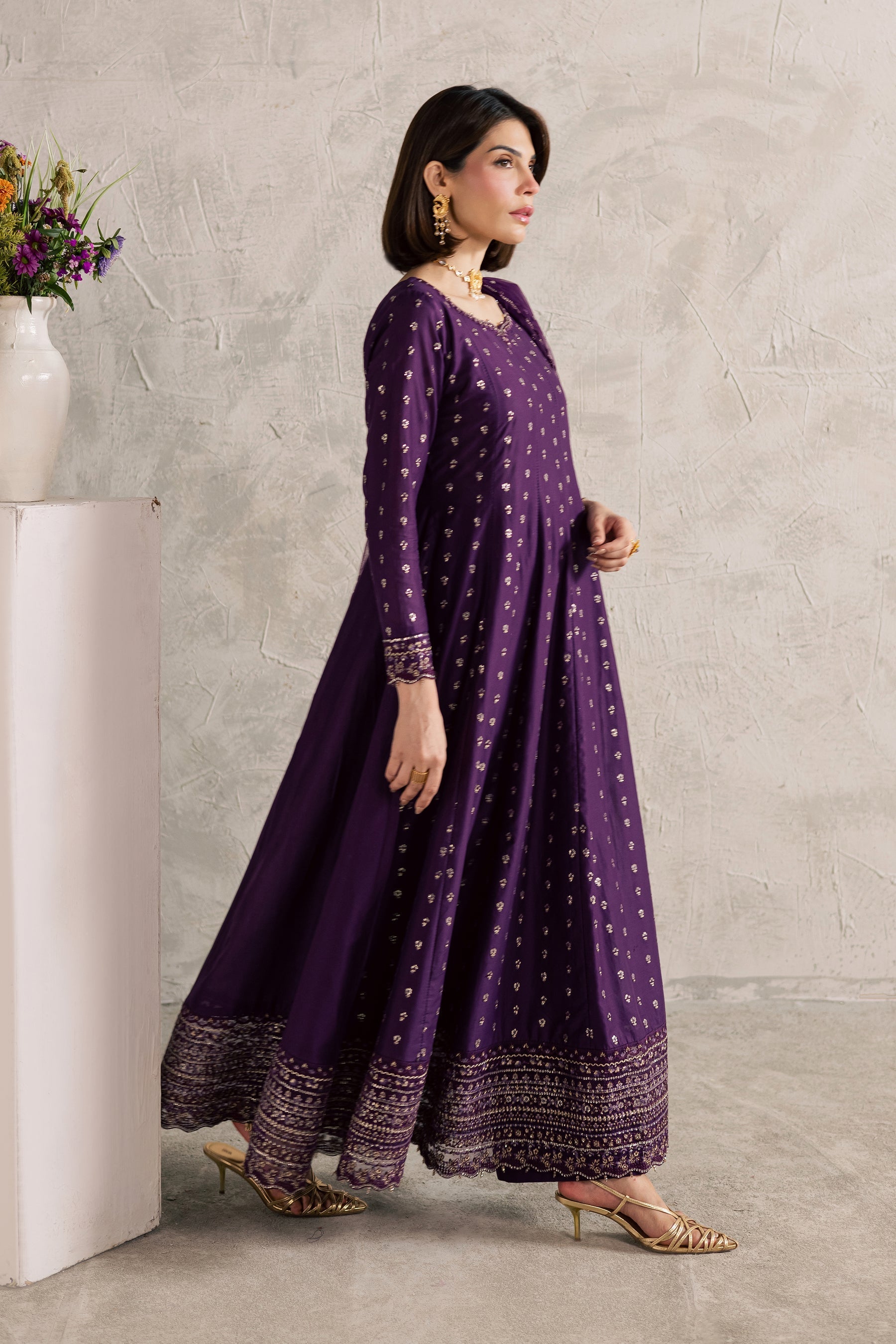 Batik | Festive Eid 26 | Purple Elaf
