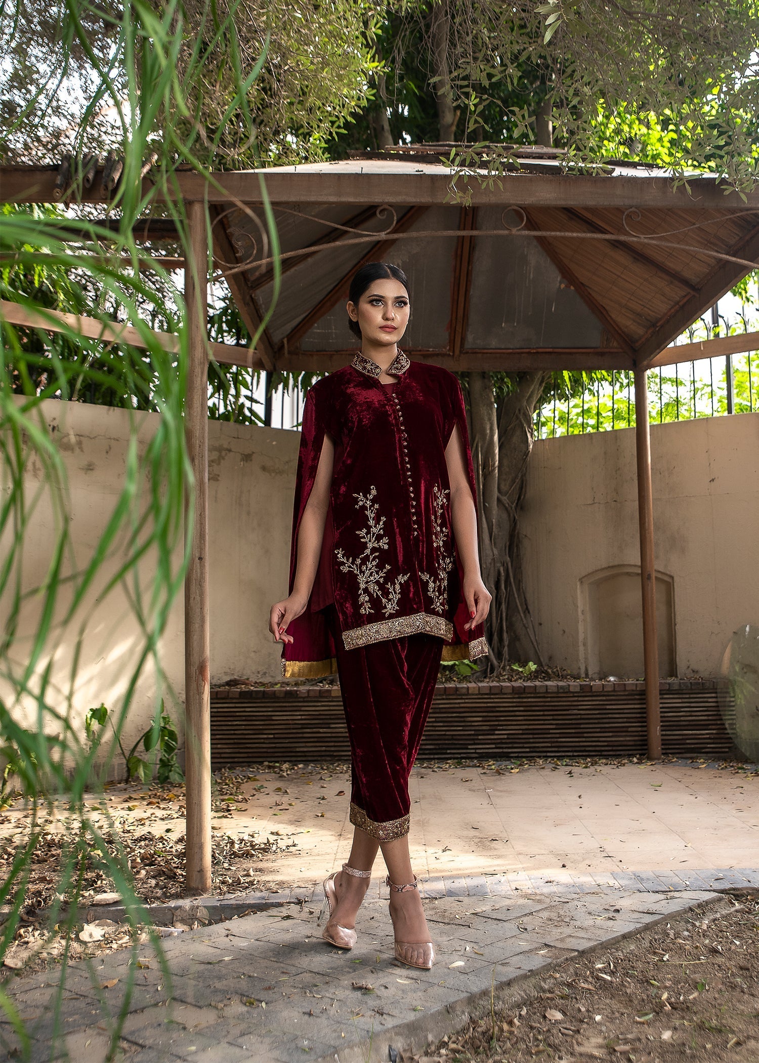Purple Haze | Velvet Formals |  Maroon Velvet